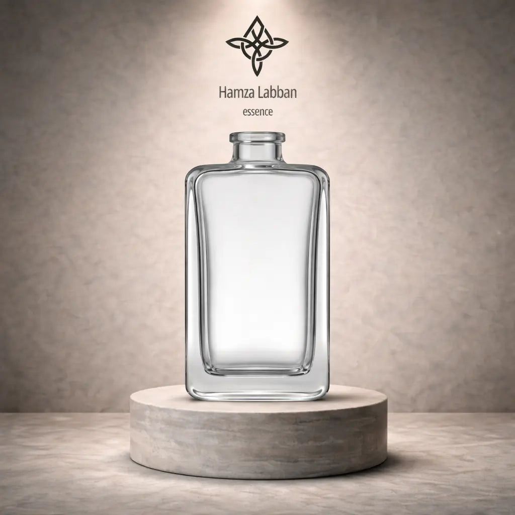 Premium Square Glass Perfume Bottle - 50 ml