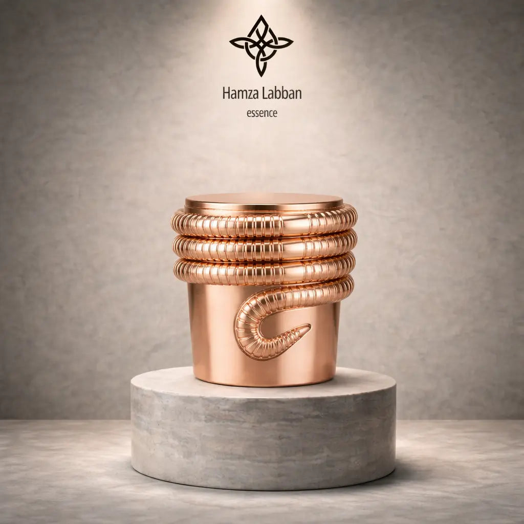 Serpent Metal Cap - Rose Gold
