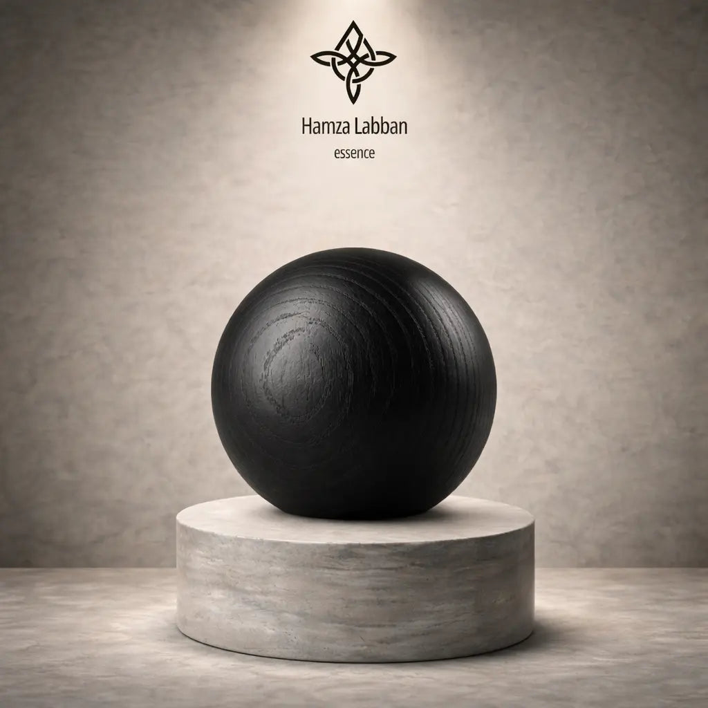 Spherical Wooden Cap - Black