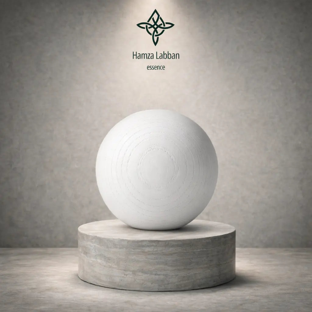 Spherical Wooden Cap - White